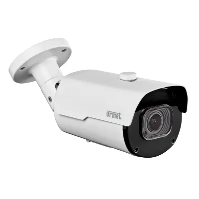 Grothe IP Bullet Kamera VK 1099/501B 5MP | motorisiertes 2,8-12mm Objektiv | PoE | IR Nachtsicht 45m | IP66 | Weiß