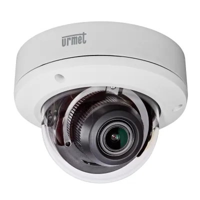 Grothe IP Dome-Kamera VK 1099/552B | 5MP Überwachungskamera | PoE | KI Bewegungserkennung | IR 30m | IP67 | weiß