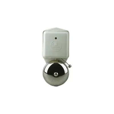 Grothe Klein-Läutewerk LTW 3371A 24091 | 230V AC | 85dB | Aufputz | Kunststoff weiß | Schalendurchmesser 70mm