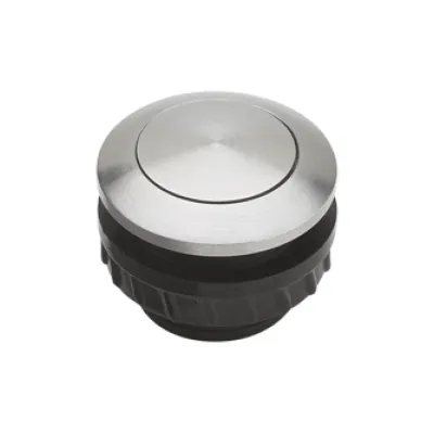 Grothe PROTACT Klingeltaster 62000 Edelstahl V2A | rund 16mm | Unterputz | IP65 | vandalismussicher | ohne Beleuchtung