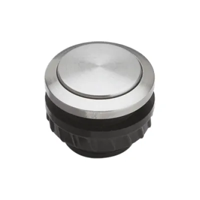 Grothe PROTACT 550 VA 62060 | Klingeltaster rund | Edelstahl V2A | Unterputz 16mm | IP65 | vandalismussicher