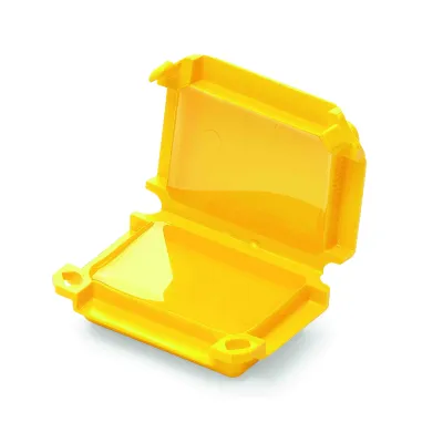 Grothe Mikro-Verbindungsmuffe HAPPY 2 84023 | Gel-gefüllt | IPX8 | 3x2 Adern bis 4mm² | UV-beständig | gelb