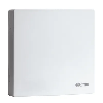 Grothe Mistral WR 43480 Funk-Repeater | 500m Reichweite | bis 20 Sender | IP20 | Aufputz | Weiß