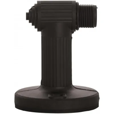 GROTHE Montagewinkel KSZ 8604 | Befestigung für Signalsäule | Wandmontage senkrecht | IP65 | O-Ring | schwarz