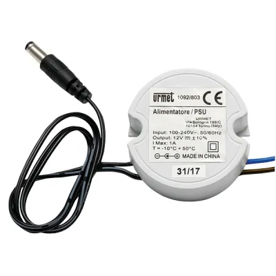 Grothe Unterputz-Netzgerät NG 1092/803 | 12V DC 1000mA | IP66 | für Überwachungskamera | flache Bauform | stabilisiert