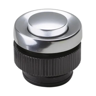 Grothe PROTACT 210 AL Klingeltaster rund | Unterputz | Alu EV1 | 16mm | IP54 | vandalismusgeschützt | ohne Beleuchtung