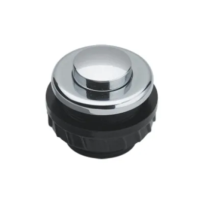 Grothe PROTACT 360 CR 62033 Klingeltaster | Messing verchromt | Unterputz | 16mm | IP54 | ohne Beleuchtung