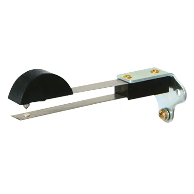 Grothe Schleifkontakt KKO 152B | Türkontakt 24V 1,5A | Federstahl Bronze Silber | 32x80x14mm
