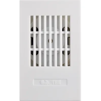 Grothe Summer SU 1170A 1502024 | 8-12V AC | 85 dB | Membransummer mit Dauerton | aufputz | weiß | Kunststoff