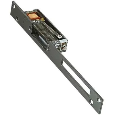 Grothe Türöffner TO 5112 | 8-12V AC/DC | mit Entriegelung | Einbau rechts/links | Flach-Schließblech