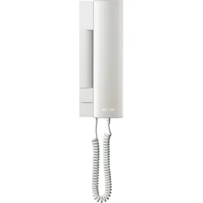 Grothe Universal Haustelefon HT 623 | 74333 | 4+n, 1+n, 2+n kompatibel | Türöffner | Aufputz-Montage | Kunststoff | weiß