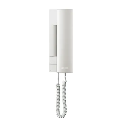 Grothe Universal Haustelefon HT 623 | 74333 | 4+n, 1+n, 2+n kompatibel | Türöffner | Aufputz-Montage | Kunststoff | weiß
