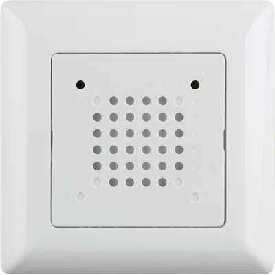 Grothe Unterputz Elektronik-Gong UP-GONG 120ws 43701 | 8-12V AC/DC | 17 Klingeltöne | 83 dB | Kunststoff | weiß