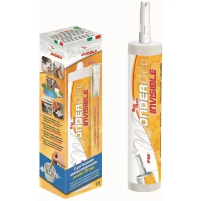 Raytech WONDER GEL INVISIBLE | Einkomponentengel | Gießharz Gel-System | 280 ml Kartusche | transparent | viskoelastisch