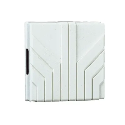 Grothe Zweiklang-Gong 265 Bw | Türklingel elektromechanisch | 8-12V | 83dB | Aufputz | weiß