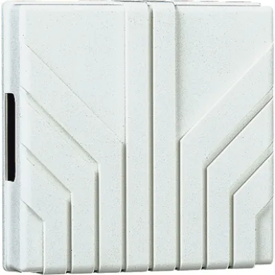 Grothe Zweiklang-Gong 265 Bw | Türklingel elektromechanisch | 8-12V | 83dB | Aufputz | weiß