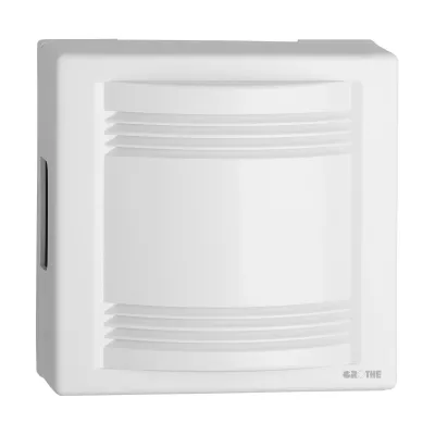 Grothe Zweiklang-Gong GONG 165 Bw 44165 | elektromechanisch | 8-12V AC | 83 dB | Kunststoff | Aufputz | weiß