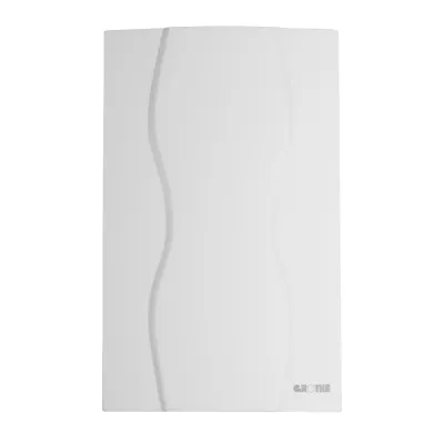 Grothe Zweiklang-Gong 169A TRw | elektromechanisch | integriertem Trafo | 230V/8-12V AC | 85dB | Kunststoff | weiß