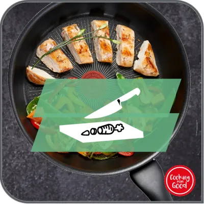 Tefal Bratpfanne C38804 24 cm | Hard Titanium | Antihaft | Thermo-Signal | spülmaschinengeeignet