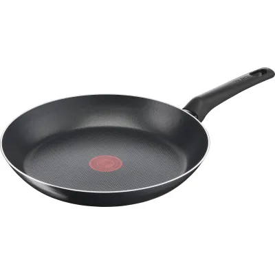 Tefal Pfanne 24 cm B57004 Simple Cook | Antihaftbeschichtung | Aluminium | Thermo-Signal | schwarz