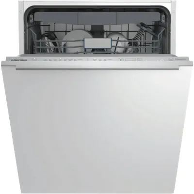 Grundig Einbau-Geschirrspüler GNVP4630B | vollintegriert 60 cm | 16 Maßgedecke | Energieeffizienz C | 42 dB | weiß