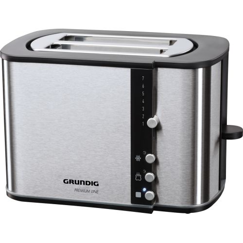 Bild: Grundig TA5260 Toaster Black Line Edelstahl