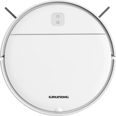 GRUNDIG Saugroboter VCR 2330 | 1.400 Watt Saugkraft | 2 Reinigungsprogramme | 100 min Laufzeit | Fernbedienung | Weiß