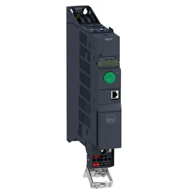 Schneider Electric Frequenzumrichter ATV320U04N4B | 0,37kW | 380-500V 3-phasig | EMV-Filter | IP20 | Buch | Schwarz
