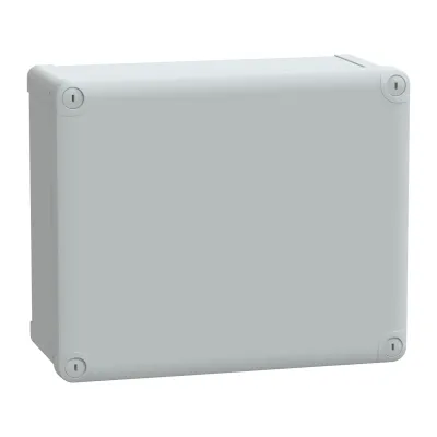 Schneider Electric Industriegehäuse NSYTBS292412H | ABS Wandschrank IP66 IK07 | 291x241x128 mm | RAL7035 Grau