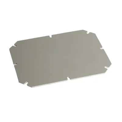 Schneider Electric Montageplatte NSYAMPM2924TB | Metall 265x215x1,5mm | verzinkter Stahl | ohne Lochung | weiß
