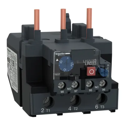 Schneider Electric Motorschutzrelais LRD3365 | Überlastrelais 80-104A | Thermisch | Direktanbau | Schraubanschluss