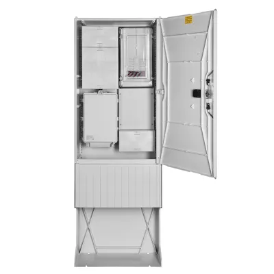 GSAB Zähleranschlusssäule 25.00.1P11b-APZ | 1 Zähler ohne TSG | Netze BW | 63A | 1-stöckig | APZ | IP44 | RAL 7035