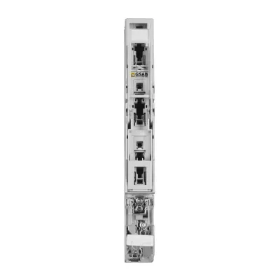 GSAB NH-Sicherungslastschaltleiste 99.00.2531 | Gr.00 | 160A | 3-polig | 100mm | AC 690V | IP44 | für Sammelschiene
