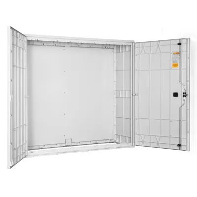 GSAB Normkabelverteilerschrank 3S1300M | 1300x1465x320 mm | mit Montageplatte | GFK | IP44 | freistehend | RAL 7035