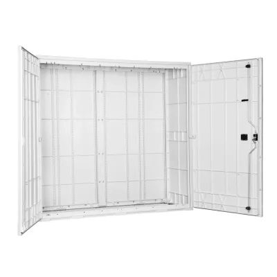 GSAB Normkabelverteilerschrank 3S1300MDS | 1300x1465x320 mm | GFK-Kunststoff | IP44 | mit Montageplatte | RAL 7035