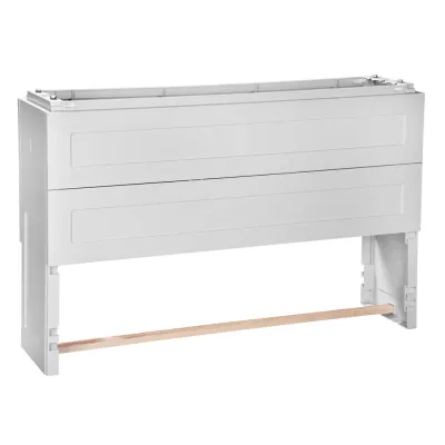 GSAB Normsockel 3NSE | Sockel 950mm Steckmontage | Kunststoff IK10 | 1446x320mm | Außenaufstellung | grau RAL 7035