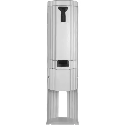 GSAB Poller rund 36P1500MFP | Sockel | Höhe 1411mm | Ø 360mm | Kunststoff GFK | Montageplatte | IP44 | RAL 7035