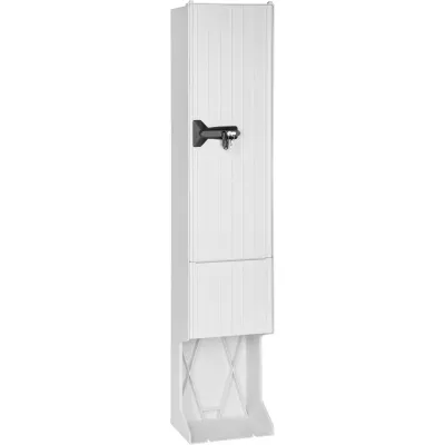 GSAB Elektrotechnik Verteilersäule 35S1700M | Kunststoff | H1710 x B350 x T280 mm | IP44 | mit Montageplatte | RAL 7035