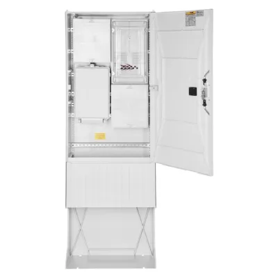 GSAB Zähleranschlusssäule 02.00.1P11bHAKV2 | eon Bayern | 1 Zähler | 2-reihig | 63A | Kunststoff | IP44 | RAL7035