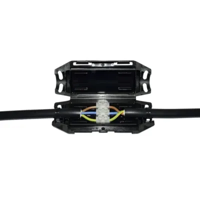 FILOFORM Verbindungsmuffe Gel GTQ 1,5-2,5 | 3-polig | Lusterklemme | 1,5-2,5 mm² | wasserdicht | Außenbereich