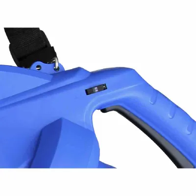 Güde Laubsauger GLS 3000 Vario 94381 | 3000 W | 3-in-1 Saug-, Blas- & Häckselfunktion | 35 l Fangsack | Blau & Schwarz