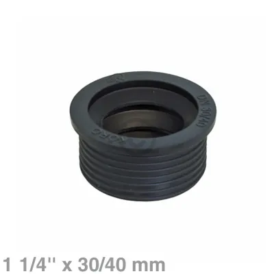 Gummi-Siphonmanschette 1 1/4" 30/40mm