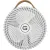 Bild: Gutfels Stand- und Tischventilator VENTI 3030R | Akku 10.000 mAh | Oszillation | 4 Stufen | 17cm | ausziehbar