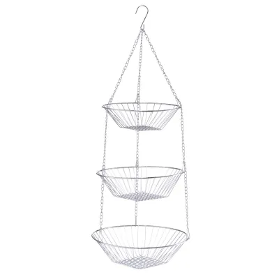 Hängekorb 3er verchromt
