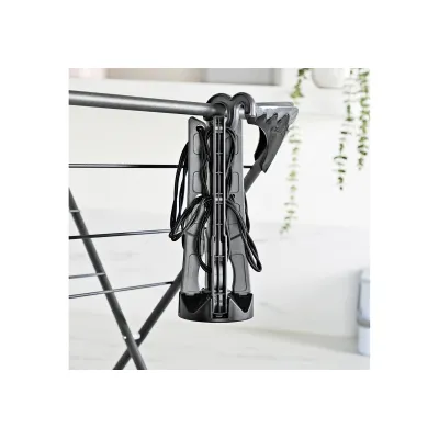 Minky Hängetrockner Sure Grip | Falttrockner ohne Zangen | 36 Teile | klappbar | 30x30x25 cm | wetterfest