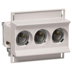 Hager 3268/3VR D0-Sich.sockel keramik,3p D02 63A
