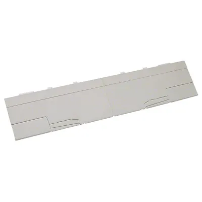 Hager Abschottung univers Z ZZ12V | senkrecht für Anschlussraum 150x300mm | 64x300mm | Kunststoff lackiert | weiß