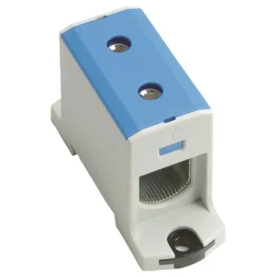 Hager Anschlussklemme K150AN | N-Trennklemme für Alu & Kupfer 25-150qmm | 290A | 230V | blau