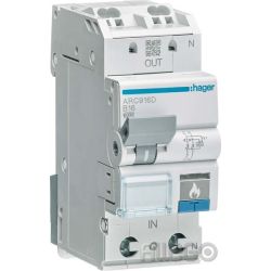 Hager ARC910D AFDD mit LS-Schalter 1P+N 6kA B-10A 2M