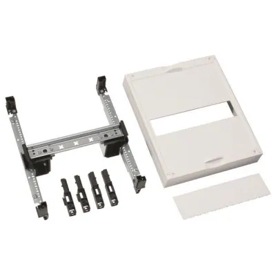 Hager Baustein universN UD21B5 | Verteilerbaugruppe | SLS auf Hutschiene | 300x250x125mm | sperrbarer Abdeckstreifen